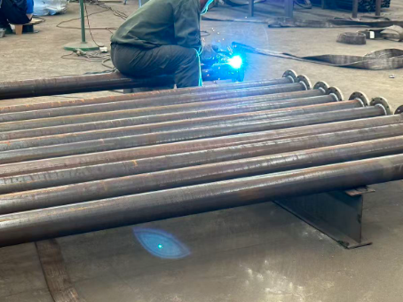 张掖20#无缝注浆管加工108*6钢花管棚管